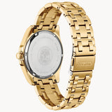 Citizen BM7103-51L Corso/Peyten – Men’s Eco-Drive Gold-Tone Stainless Steel Blue Dial Diamond Accent Watch