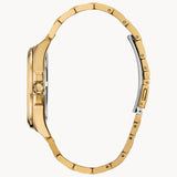 Citizen BM7103-51L Corso/Peyten – Men’s Eco-Drive Gold-Tone Stainless Steel Blue Dial Diamond Accent Watch