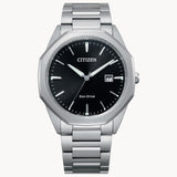 Citizen BM7490-52E Corso – Men’s Eco-Drive Stainless Steel Black Dial Sapphire Crystal Watch