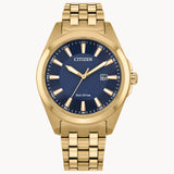 Citizen BM7532-54L Peyten – Men’s Eco-Drive Gold-Tone Stainless Steel Blue Dial Sapphire Crystal Watch