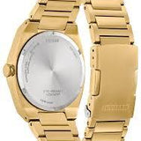 Citizen BM7662-59L Eco-Drive Sport Luxury Integrated Watch – Gold-Tone Stainless Steel, Blue Dial