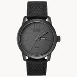 Citizen BM8475-00F Chandler/Garrison – Men’s Eco-Drive Stainless Steel Black Dial Black Canvas Strap Field Watch