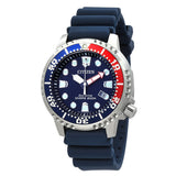 Citizen BN0168-06L Promaster Diver – Men’s Eco-Drive Stainless Steel Blue Dial Pepsi Bezel 200M Dive Watch
