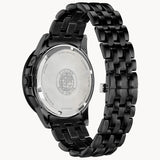 Citizen BU0057-54E Calendrier Moonphase – Men’s Eco-Drive Black Ion-Plated Stainless Steel Black Dial Multifunction Watch