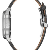 Citizen BU2110-01A Rolan Eco-Drive – Men’s Stainless Steel Silver Dial Black Leather Multifunction Watch