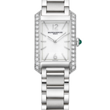Baume & Mercier Hampton 10631 Quartz Watch, Diamond-Set - 35 x 22 mm M0A10631