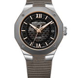 Baume & Mercier Riviera 10720 Automatic Watch, Date Display, Steel Titanium - 39 mm MA010720