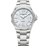 Baume & Mercier Riviera 10729 Quartz Watch, Date Display, Diamond-Set - 33mm M0A10729