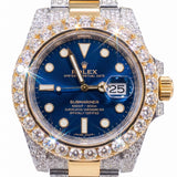 Rolex Submariner 40mm "Iced Out" Bluesy 116613LB