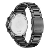 Citizen CA0775-52F Sport Casual Chronograph – Men’s Eco-Drive Black Ion-Plated Stainless Steel Black Dial 100M WR Watch