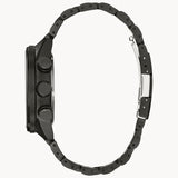 Citizen CA0805-53X Nighthawk Chronograph – Men’s Eco-Drive Black Ion-Plated Stainless Steel Green Camo Dial 200M WR Watch