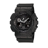Black Casio G-Shock watch on a white background