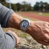 Citizen BY1010-57H Tsuki-yomi A-T – Men’s Super Titanium Eco-Drive Grey Dial Radio-Controlled Moonphase World Time Watch