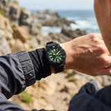 Citizen Promaster Diver NY0155-07X – Automatic Stainless Steel Case, Green Dial, Black Rubber Strap, 200M ISO-Certified Dive Watch