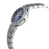 Citizen Eco-Drive Silhouette Crystal EM0840-59N – Stainless Steel Bracelet, Blue Mother-of-Pearl Dial Ladies’ Watch