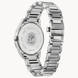Citizen Eco-Drive Arezzo EM0870-58A – Stainless Steel Bracelet, Silver Dial with Diamond Accents Ladies’ Watch