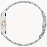 Citizen Eco-Drive Arezzo EM0876-51D – Two-Tone Stainless Steel Bracelet, White Mother-of-Pearl Dial with Diamond Accents Ladies’ Watch