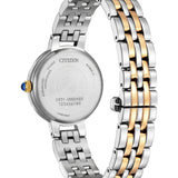 Citizen Eco-Drive L Classic EM0996-84Y – Two-Tone Stainless Steel Bracelet, Pink Mother-of-Pearl Dial Ladies’ Watch