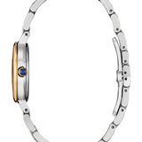 Citizen Eco-Drive L Classic EM0996-84Y – Two-Tone Stainless Steel Bracelet, Pink Mother-of-Pearl Dial Ladies’ Watch