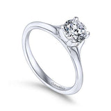Gabriel & Co. Ellis ER11832R3W4JJJ – 14K White Gold Round Diamond Engagement Ring