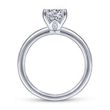Gabriel & Co. Ali ER14684R4W4JJJ – 14K White Gold Round Diamond Solitaire Engagement Ring
