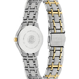 Citizen Eco-Drive Corso EW1264-50A – Two-Tone Stainless Steel Bracelet, White Dial Ladies’ Watch
