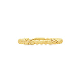 A.JAFFE FR3840 Diamond Wedding Band – 14K Yellow Gold, Quilted Interior Comfort Fit