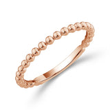 IDD Tracer Band FSB0107AP4 – 14K Rose Gold Diamond Accent Wedding Band