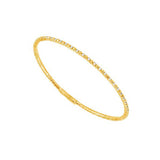 IDD USA LLC – FSBG5001S8Y 14K Yellow Gold Flex Bangle with 1/2ctw Diamonds