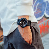 G-SHOCK GA700-1B Analog-Digital Watch – Tough Black Resin Design