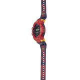 G-SHOCK GBD100BAR-4 – FC Barcelona Matchday Collaboration Bluetooth Fitness Watch, Red & Blue Garnet Design, 200m Water Resistant