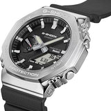 Casio GBM2100-1A G-SHOCK Metal-Clad Analog-Digital Watch – Bluetooth®, Tough Solar, Octagonal Bezel