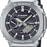 Casio GBM2100-1A G-SHOCK Metal-Clad Analog-Digital Watch – Bluetooth®, Tough Solar, Octagonal Bezel