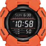 Casio G-SHOCK GD010-4 – Large Digital Watch, 10-Year Battery, Bio-Based Resin Case (Orange)
