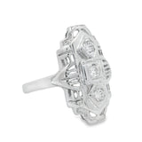 Vintage Three Stone Diamond Ring