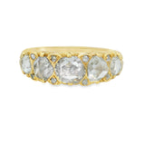 18KT Vintage Rose Cut Diamond Ring