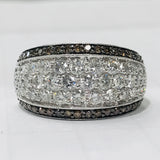 KALLATI White Gold "Coco Kallati" 2.00ct Coco and White Diamond Ring