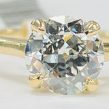 Antique Diamond Solitare Engagement Ring