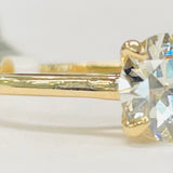 Antique Diamond Solitare Engagement Ring