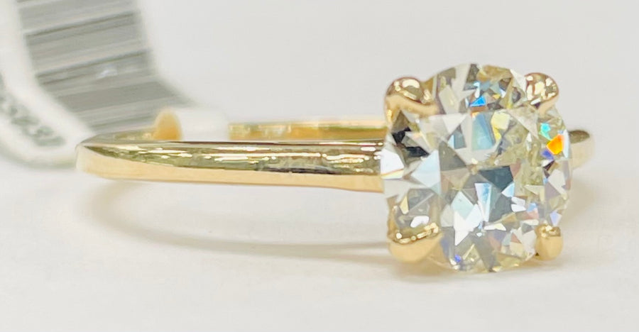 Antique Diamond Solitare Engagement Ring