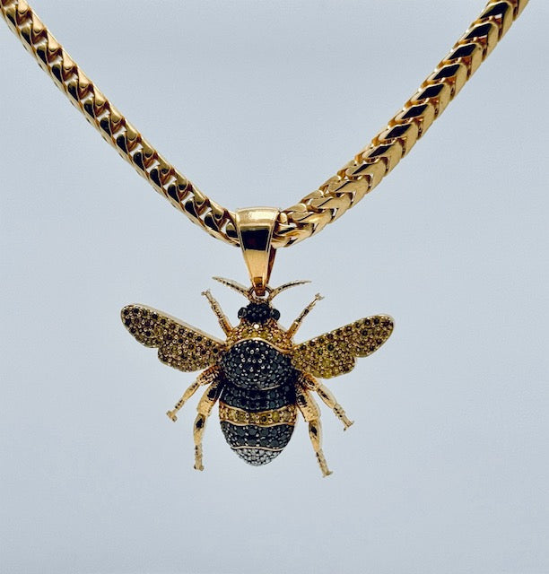 Queen Bee Pendant Necklace