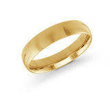 Malo Bands  j-100-05yg 14K Yellow Gold Men’s Ring – 5MM Comfort Fit