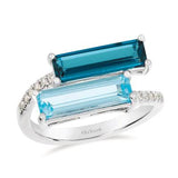 Blue Topaz Fashion Ring