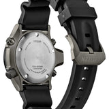 Citizen Promaster Aqualand JP2007-09W – Stainless Steel Case, Green Dial, Black Polyurethane Strap Diver’s Watch (200M WR)