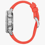 Citizen Promaster Sailhawk JR4061-00F – Black Dial, Orange Polyurethane Strap, Analog-Digital Eco-Drive Chronograph Watch