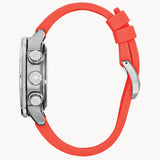 Citizen Promaster Sailhawk JR4061-00F – Black Dial, Orange Polyurethane Strap, Analog-Digital Eco-Drive Chronograph Watch