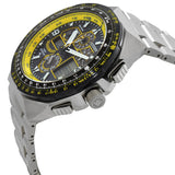 Citizen Promaster Skyhawk A-T JY8125-54L – Blue Angels Edition, Stainless Steel Bracelet, Blue Dial Atomic Eco-Drive Chronograph Watch