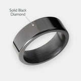 ELYSIUM KRATOS - SOLID BLACK DIAMOND RING