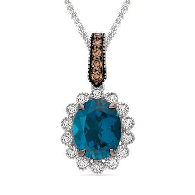 Le Vian - Deep Sea Blue Topaz Necklace