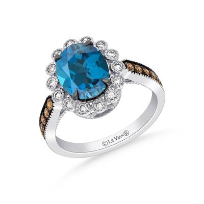 Le Vian - Deep Sea Blue Topaz Ring